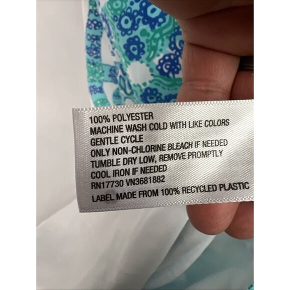 LILLY PULITZER For Target Womens XS Strapless MAXI DRESS Beachy - Picture 7 of 10